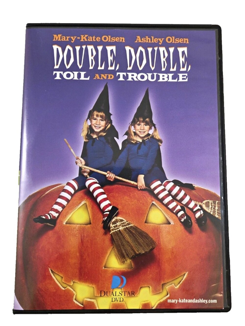 Double Double Toil & Trouble DVD 2003 Mary-Kate Ashley Olsen 1993 Halloween